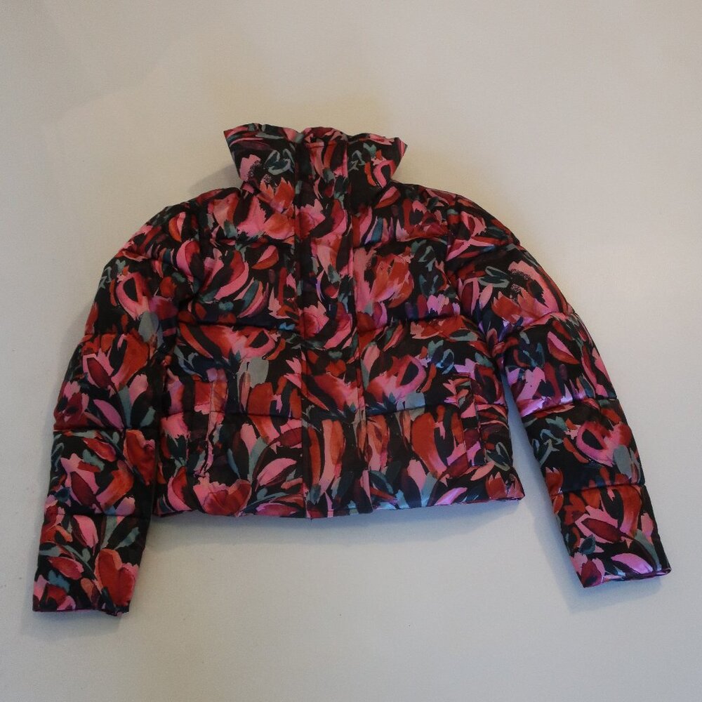 NWT Milly Minis Hayes Cropped Puffer Jacket Sz 7/8